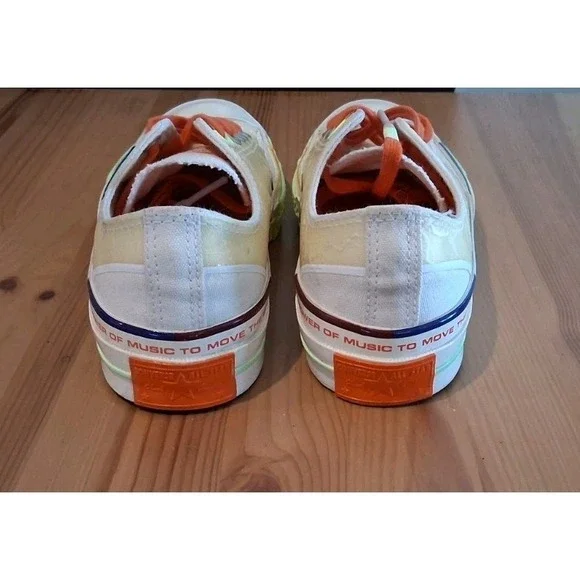 Converse Chuck 70 Low Pigalle Collab Sneakers Barely Volt Orange Size M6 W7 Rare - Picture 5 of 6